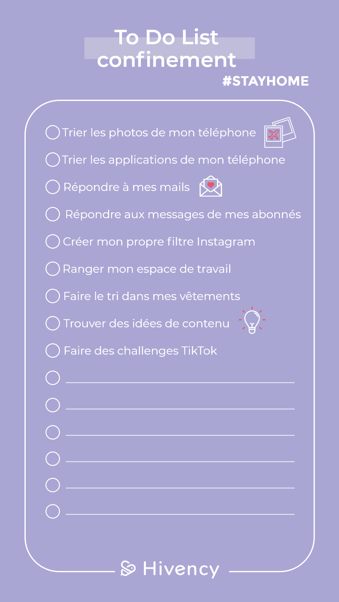 To do list Hivency