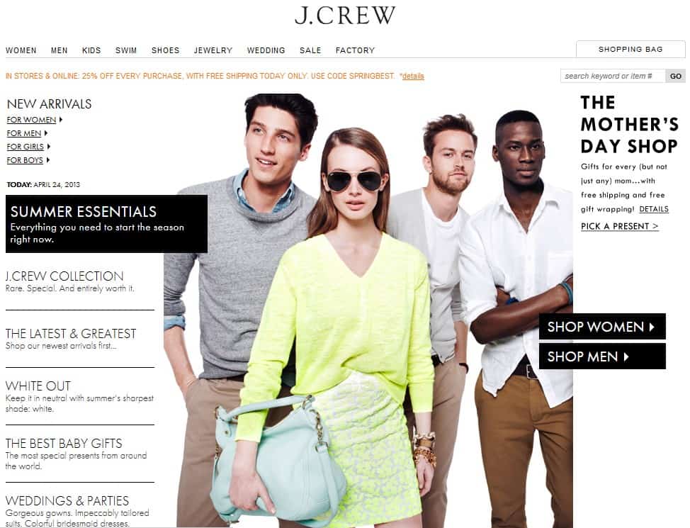 Jcrew company