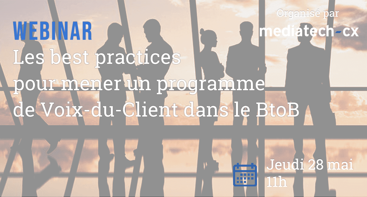 Replay Webinar : Les best practices pour mener un programme de Voix-du-Client dans le BtoB