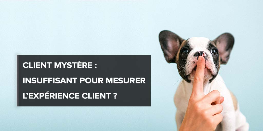 Client mystère : insuffisant pour mesurer l&amp;#039;expérience client ?