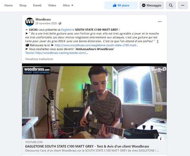 Contenuti video generati dagli utenti
