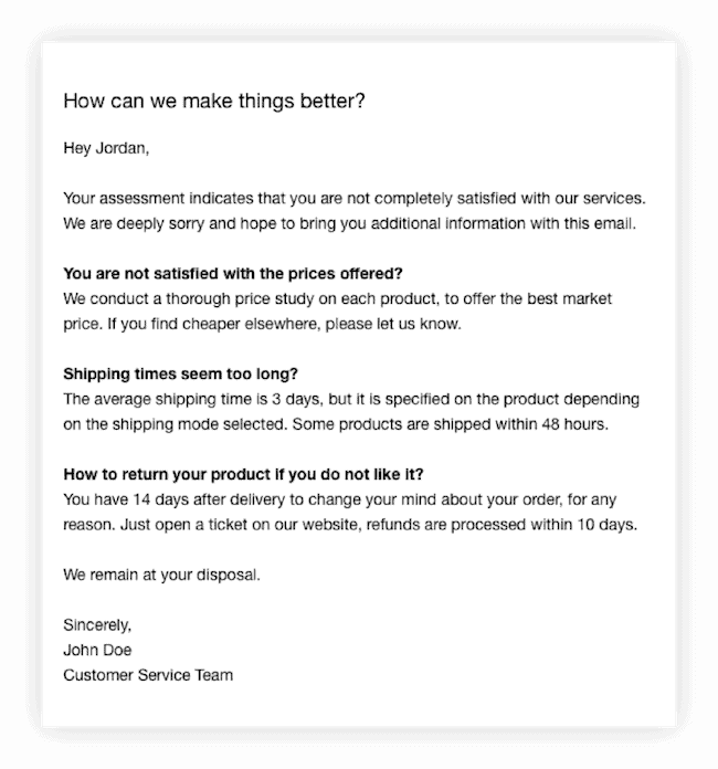 customer-no-satisfaction-email-example