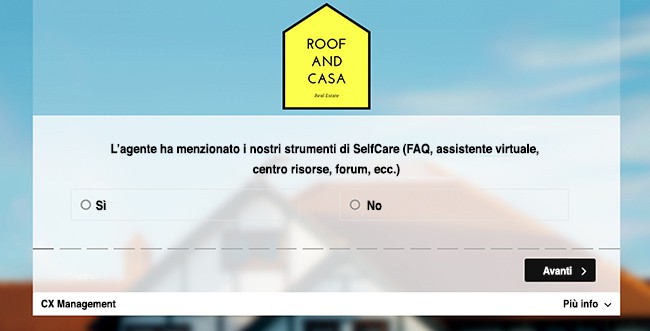 Domanda servizi SelfCare