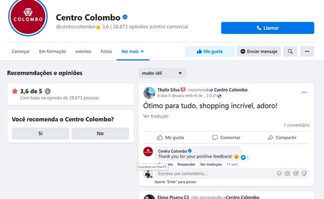 feedback do cliente
