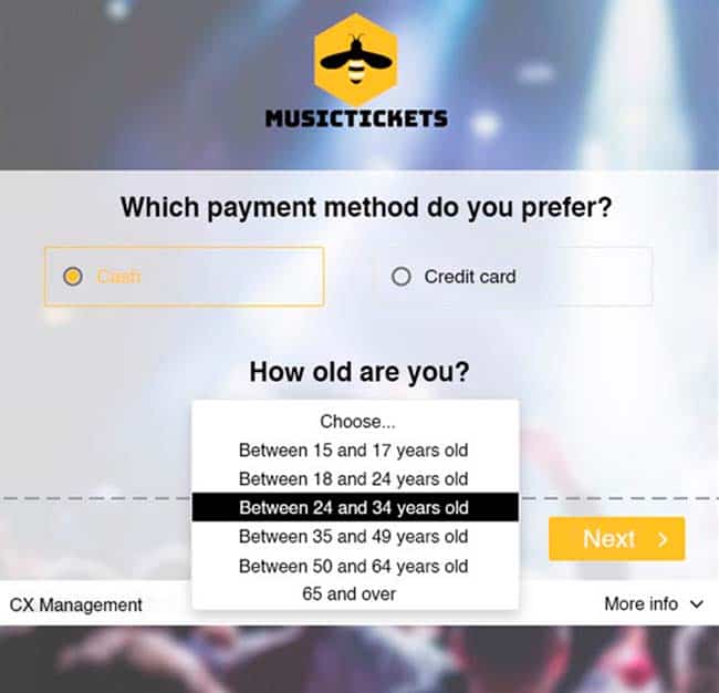 survey cx management