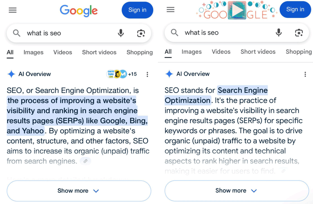 seo for ai
