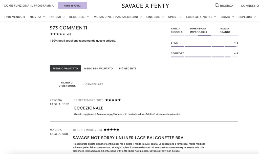 Savage X Fenty Reviews