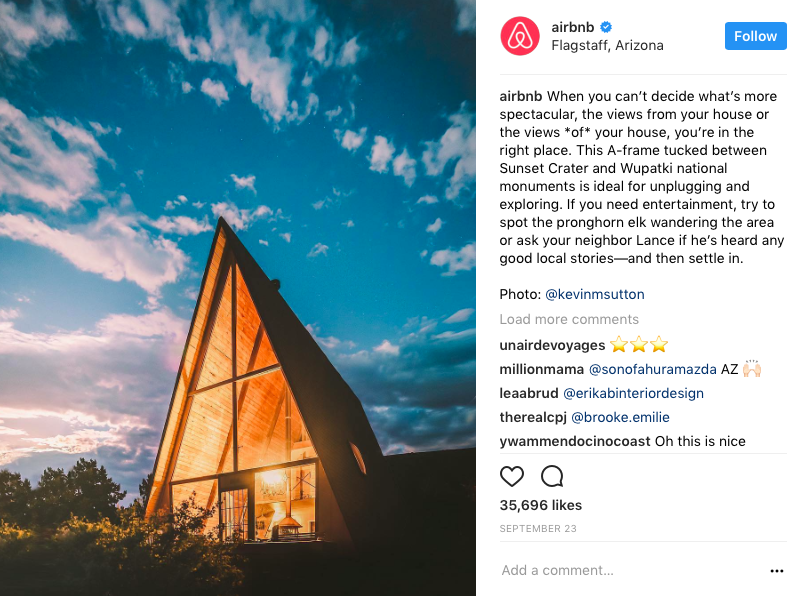 Airbnb Travel UGC
