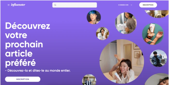 Site internet Influenster