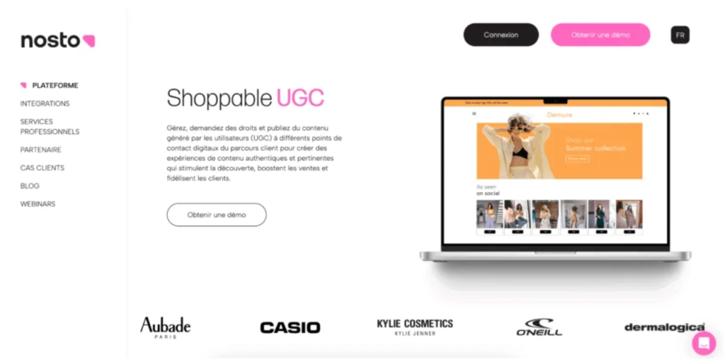 Nosto site