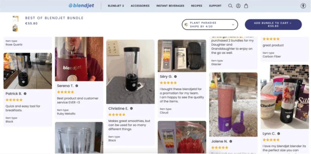 Site blendjet