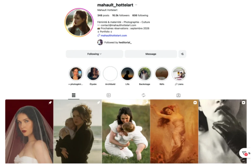 Page instagram créateur 2