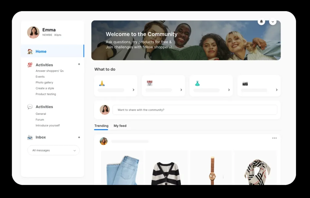 Plateforme brand communities