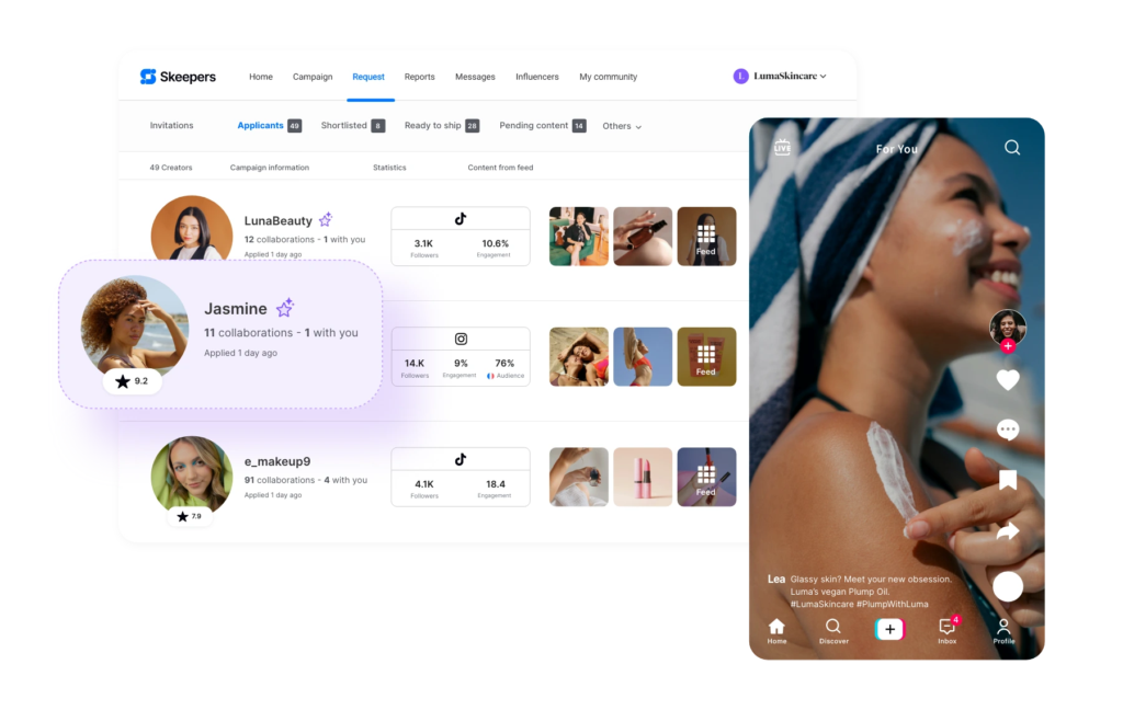 campañas con influencers