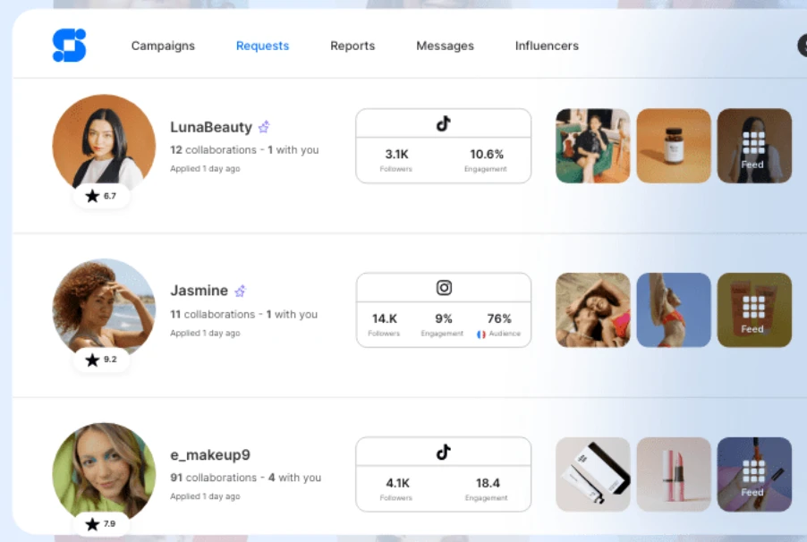 Plateforme Influencer Marketing