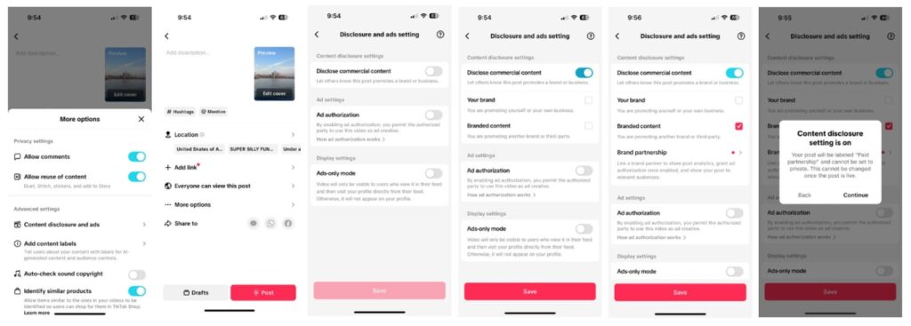 New Branded Content Policy TikTok SS